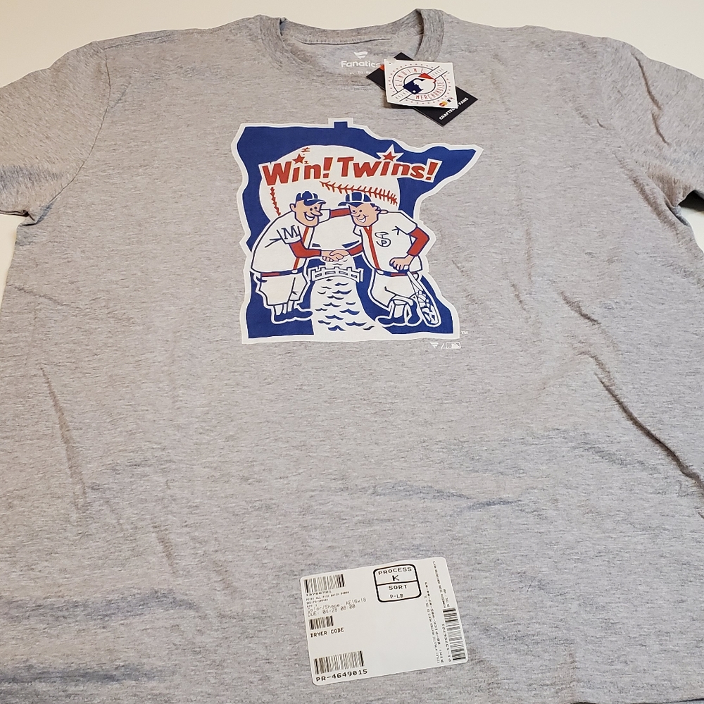 Win! Twins! MLB Short Sleeve Tee